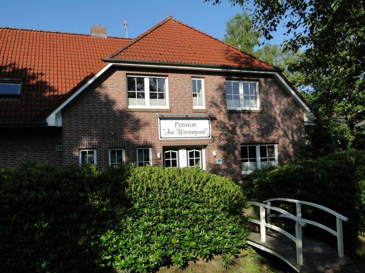 Pension Am Wiesengrund Detern Bagian luar foto